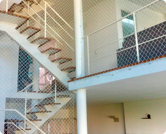 O que são redes de proteção para Vãos e escadas